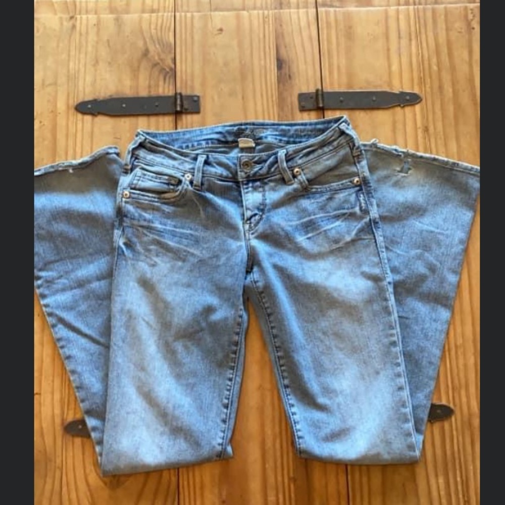 Silver jeans